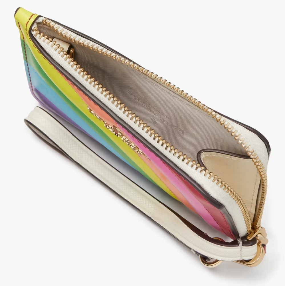 Kate Spade Rainbow Collection Small Card Holder Wristlet, Multi - Picture 2 of 3